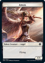 Zombie // Angel Double-Sided Token [Game Night: Free-for-All Tokens] | The Gaming-Verse