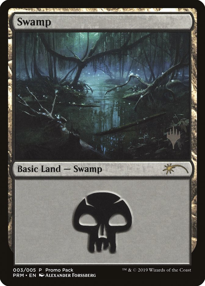 Swamp (#3) [Promo Pack: Core Set 2020] | The Gaming-Verse