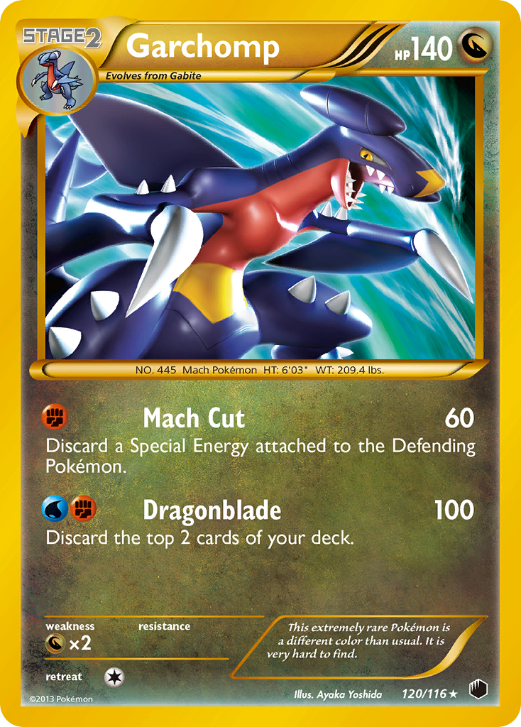 Garchomp (120/116) [Black & White: Plasma Freeze] | The Gaming-Verse