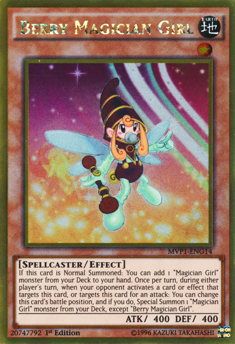 Berry Magician Girl [MVP1-ENG14] Gold Rare | The Gaming-Verse