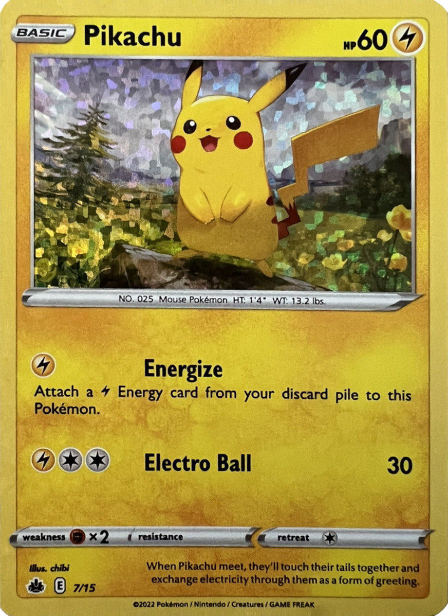 Pikachu (7/15) [McDonald's Promos: Match Battle] | The Gaming-Verse