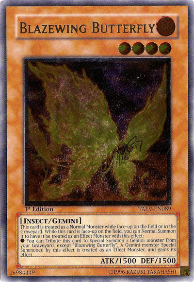 Blazewing Butterfly [TAEV-EN089] Ultimate Rare | The Gaming-Verse