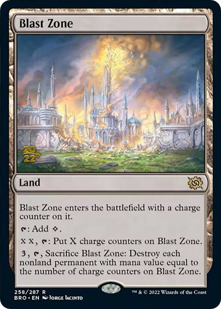 Blast Zone (258) [The Brothers' War: Prerelease Promos] | The Gaming-Verse