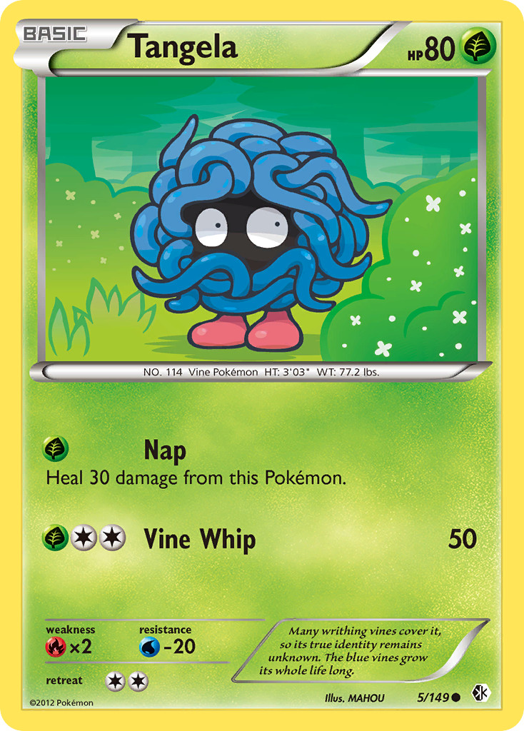 Tangela (5/149) [Black & White: Boundaries Crossed] | The Gaming-Verse