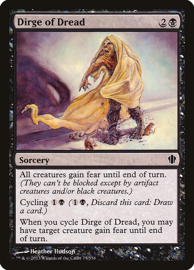 Dirge of Dread [Commander 2013] | The Gaming-Verse