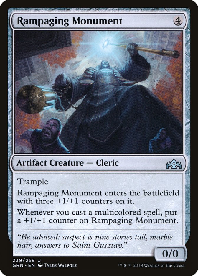 Rampaging Monument [Guilds of Ravnica] | The Gaming-Verse
