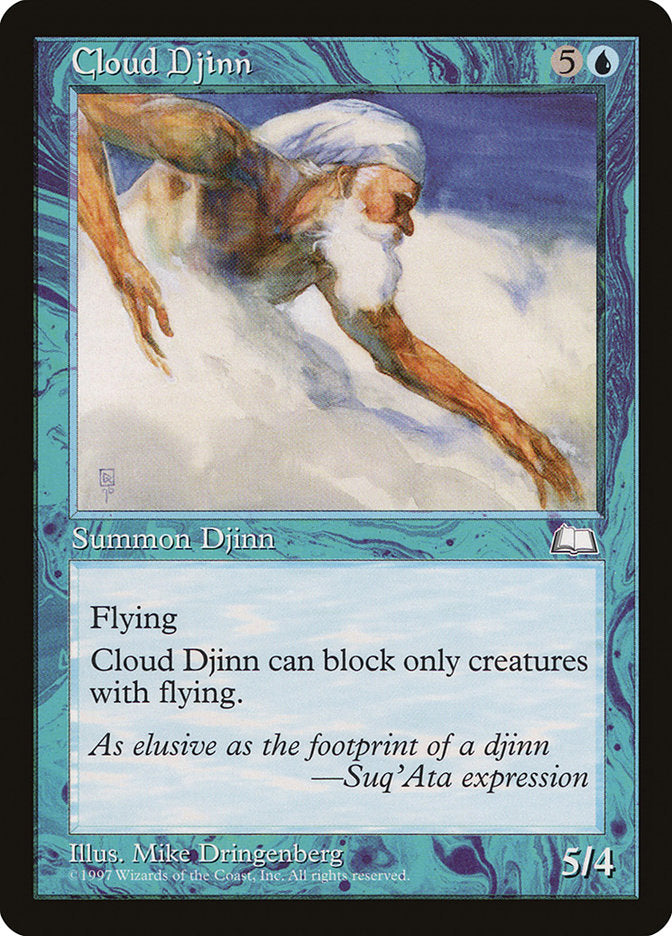 Cloud Djinn [Weatherlight] | The Gaming-Verse