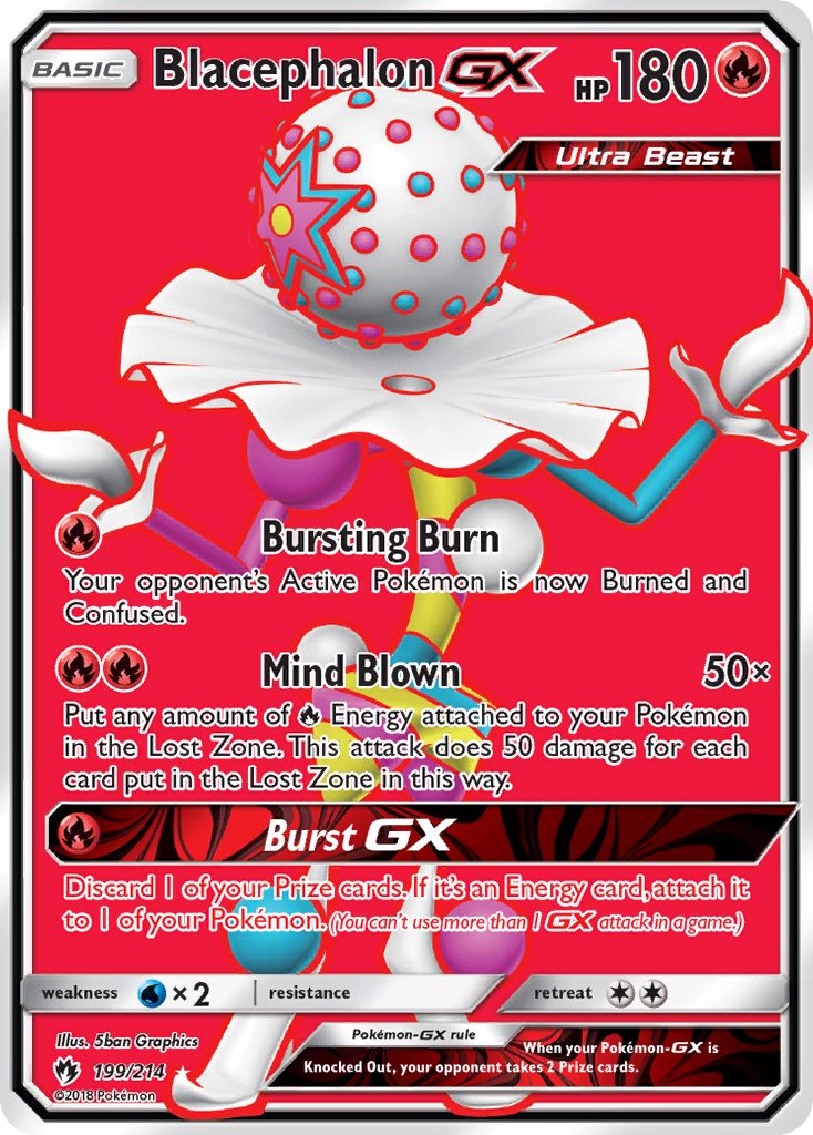 Blacephalon GX (199/214) [Sun & Moon: Lost Thunder] | The Gaming-Verse