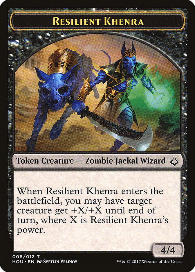 Resilient Khenra Token [Hour of Devastation Tokens] | The Gaming-Verse