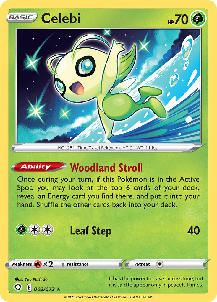 Celebi (003/072) [Sword & Shield: Shining Fates] | The Gaming-Verse