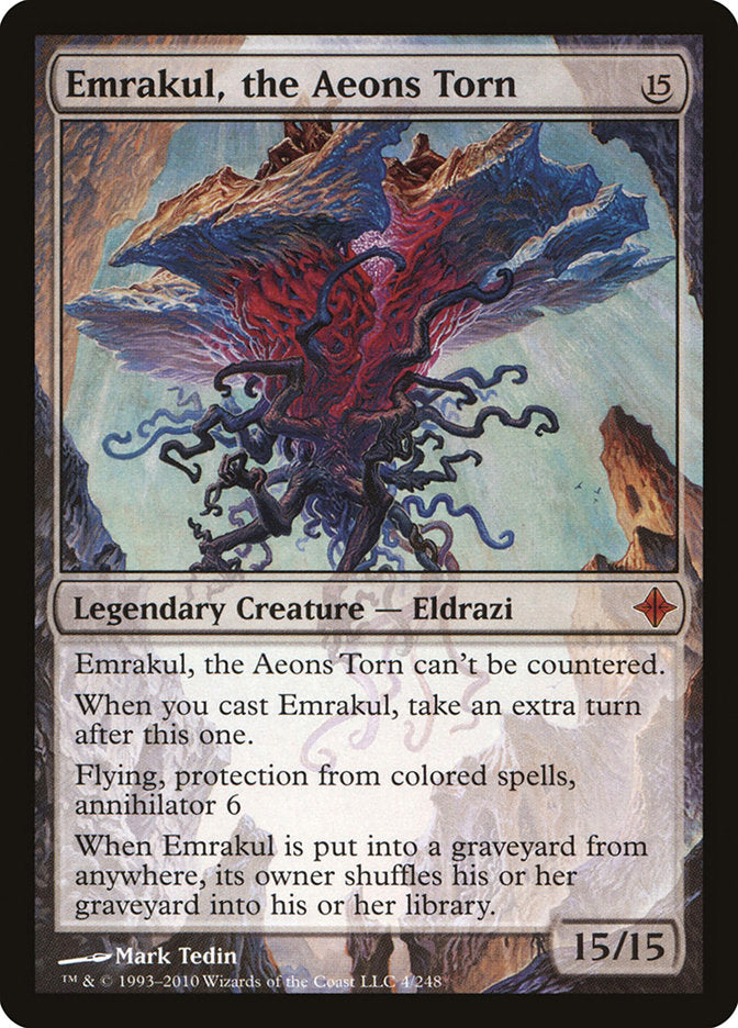 Emrakul, the Aeons Torn [Rise of the Eldrazi] | The Gaming-Verse