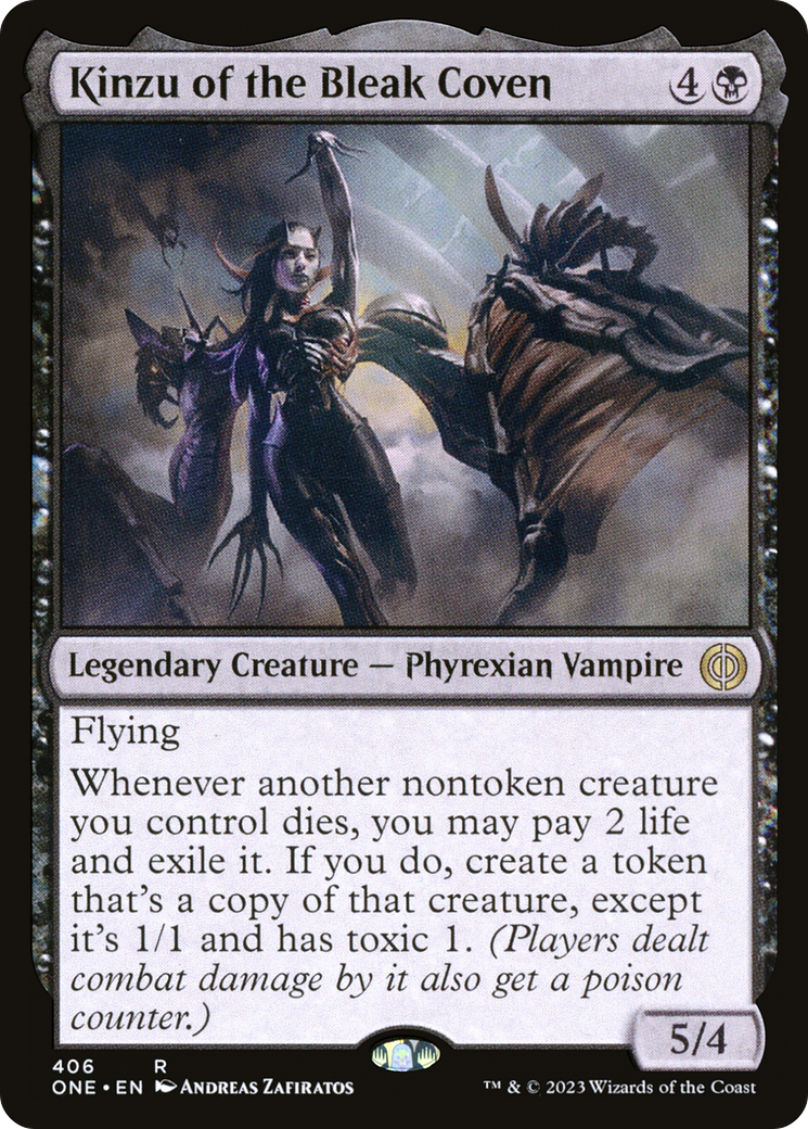 Kinzu of the Bleak Coven [Phyrexia: All Will Be One] | The Gaming-Verse