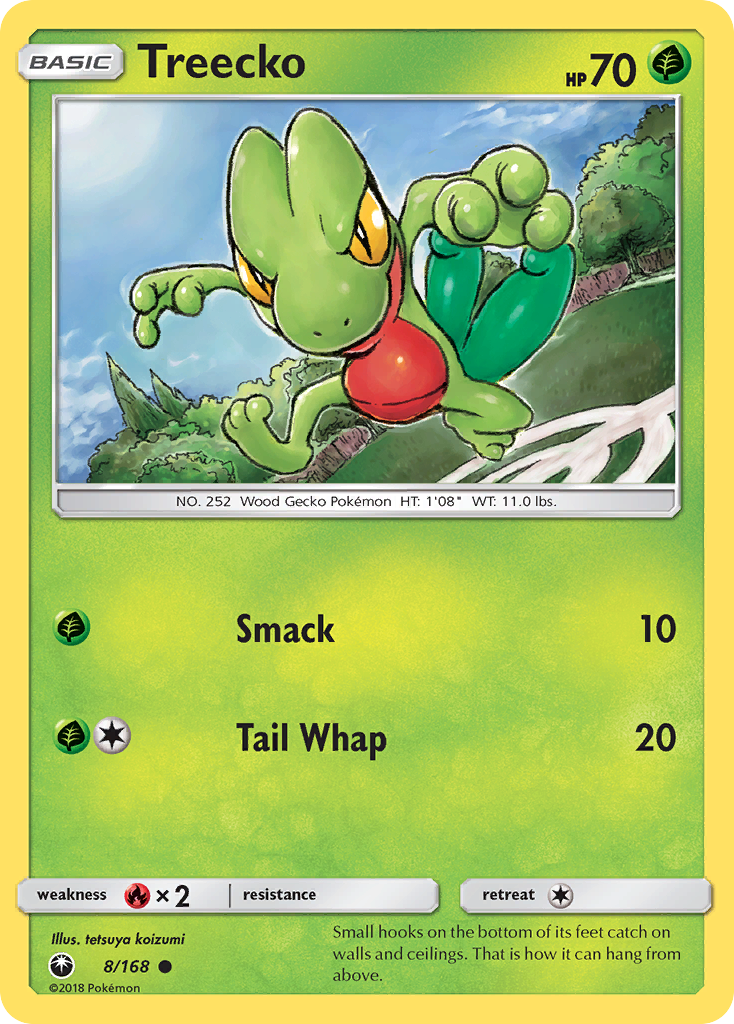 Treecko (8/168) [Sun & Moon: Celestial Storm] | The Gaming-Verse