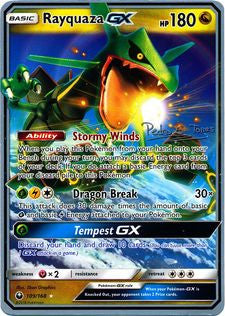 Rayquaza GX (109/168) (Dragones y Sombras - Pedro Eugenio Torres) [World Championships 2018] | The Gaming-Verse