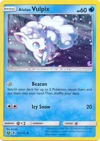 Alolan Vulpix (21a/145) (Alternate Art Promo) [Sun & Moon: Guardians Rising] | The Gaming-Verse