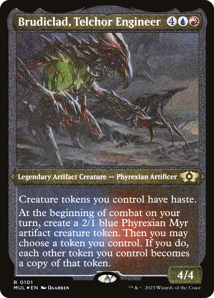 Brudiclad, Telchor Engineer (Foil Etched) [Multiverse Legends] | The Gaming-Verse