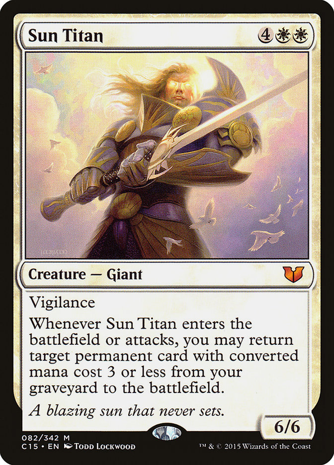 Sun Titan [Commander 2015] | The Gaming-Verse