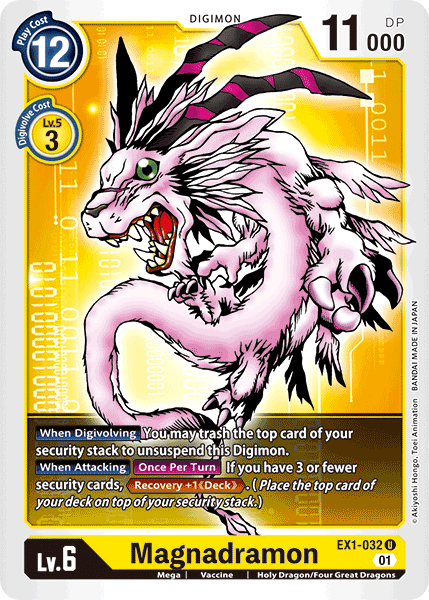 Magnadramon [EX1-032] [Classic Collection] | The Gaming-Verse