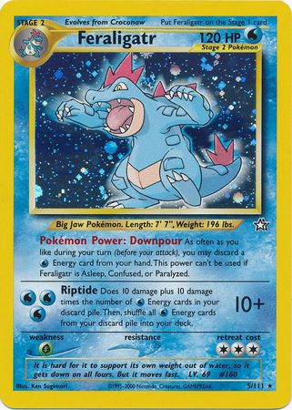 Feraligatr (5/111) [Neo Genesis Unlimited] | The Gaming-Verse