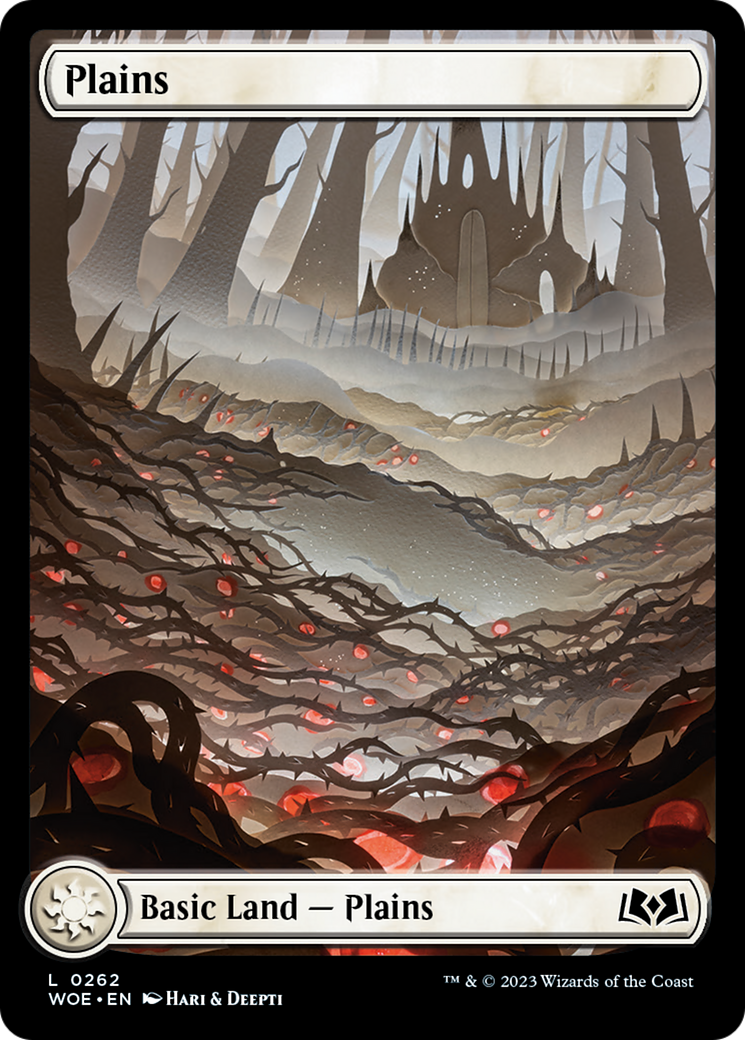 Plains (262) (Full-Art) [Wilds of Eldraine] | The Gaming-Verse