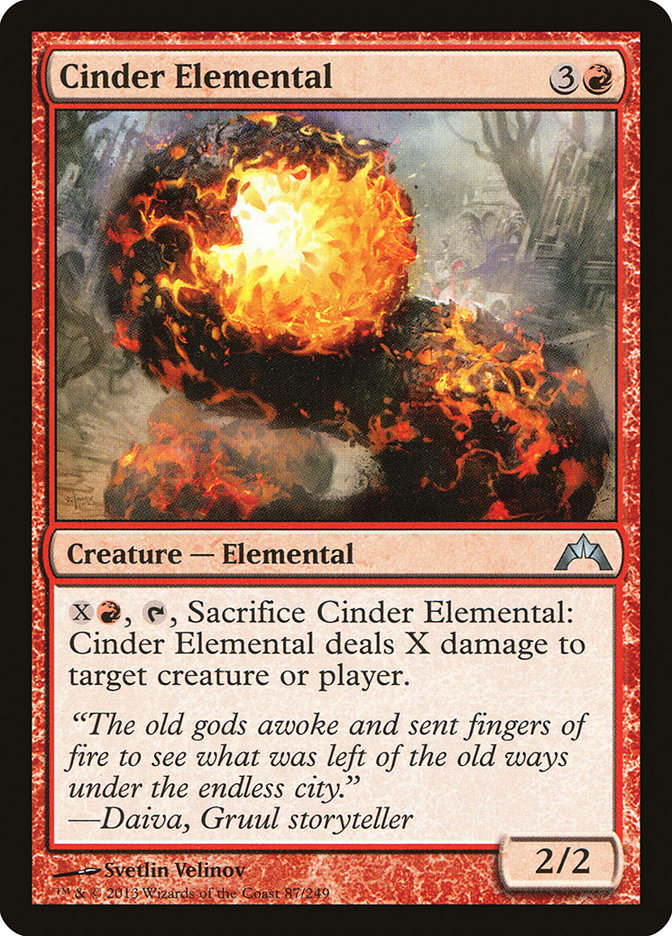 Cinder Elemental [Gatecrash] | The Gaming-Verse