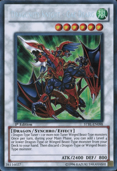 Dragunity Knight - Gae Dearg [STBL-EN098] Secret Rare | The Gaming-Verse