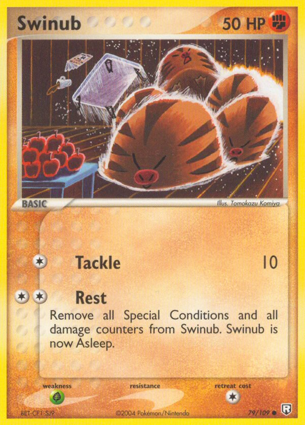 Swinub (79/109) [EX: Team Rocket Returns] | The Gaming-Verse