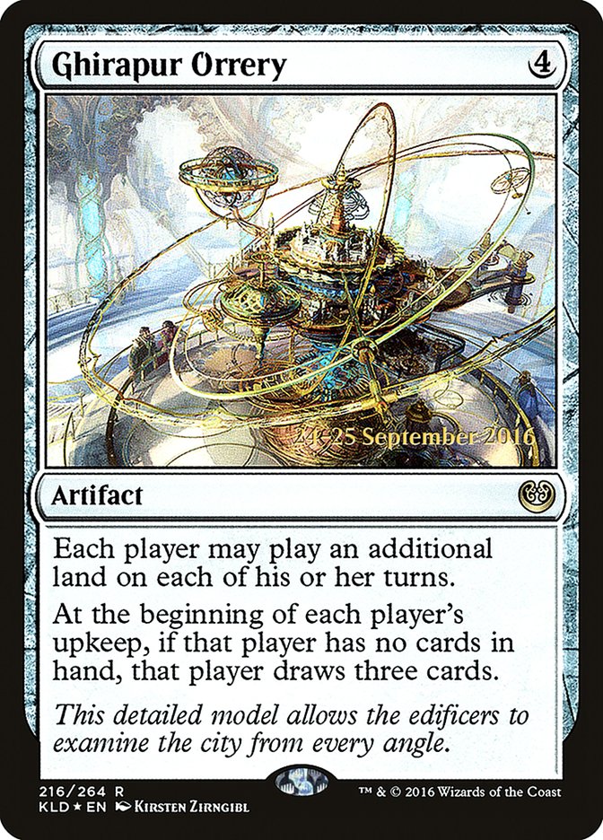 Ghirapur Orrery  (Prerelease) [Kaladesh Prerelease Promos] | The Gaming-Verse