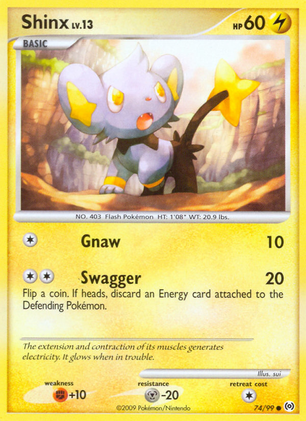 Shinx (74/99) [Platinum: Arceus] | The Gaming-Verse