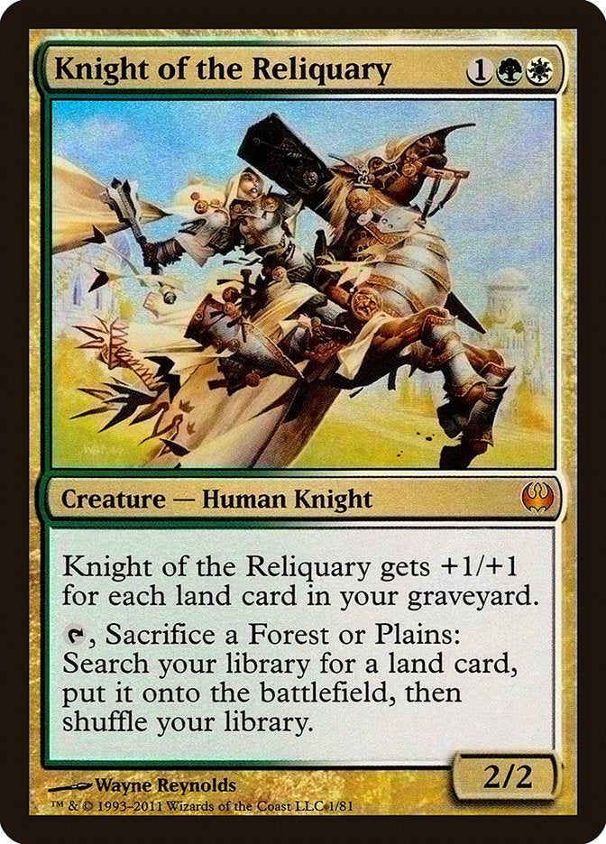 Knight of the Reliquary [Duel Decks: Knights vs. Dragons] | The Gaming-Verse