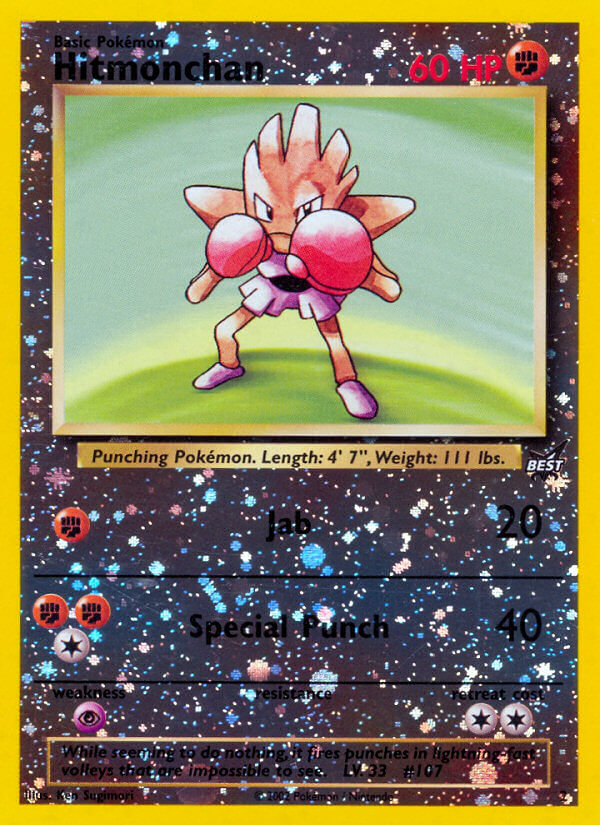 Hitmonchan (2) [Best of Promos] | The Gaming-Verse