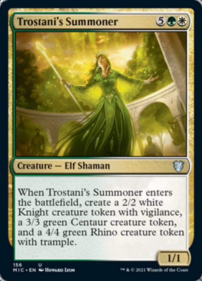 Trostani's Summoner [Innistrad: Midnight Hunt Commander] | The Gaming-Verse