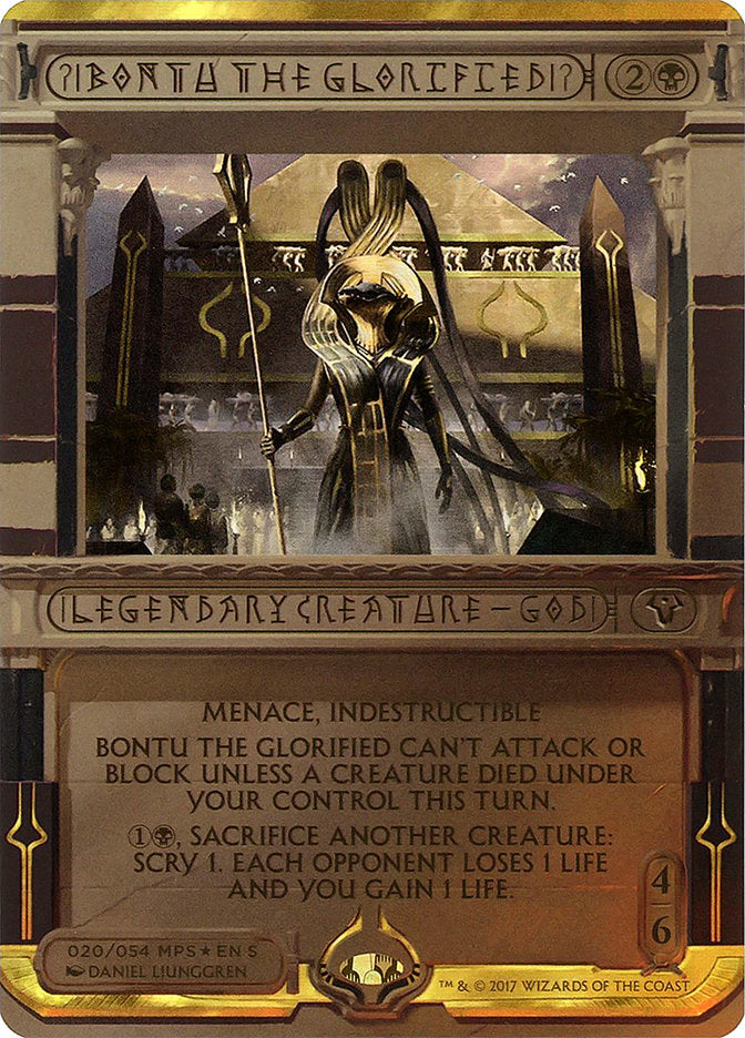 Bontu the Glorified (Invocation) [Amonkhet Invocations] | The Gaming-Verse