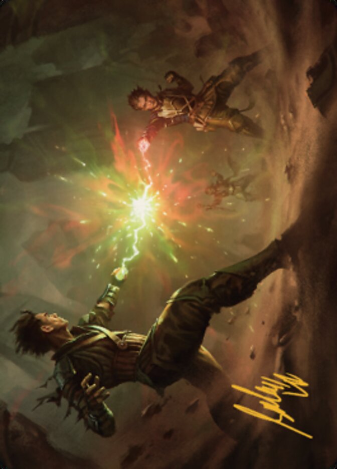 Brotherhood's End Art Card (Gold-Stamped Signature) [The Brothers' War Art Series] | The Gaming-Verse