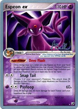 Espeon ex (102/115) (Eeveelutions - Jimmy Ballard) [World Championships 2006] | The Gaming-Verse