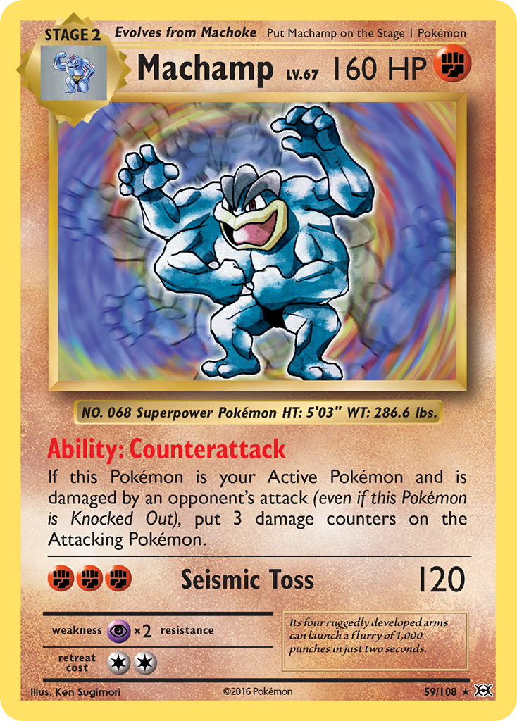 Machamp (59/108) [XY: Evolutions] | The Gaming-Verse