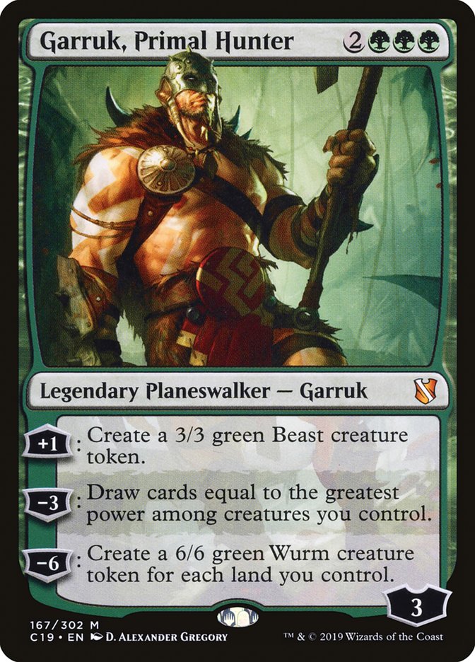 Garruk, Primal Hunter [Commander 2019] | The Gaming-Verse