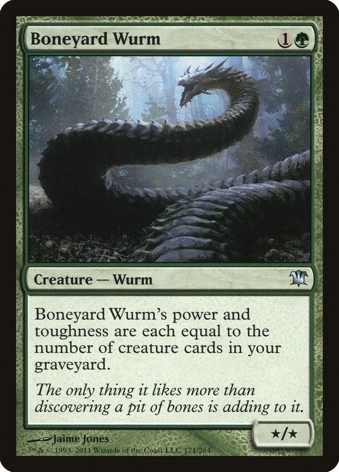 Boneyard Wurm [Innistrad] | The Gaming-Verse