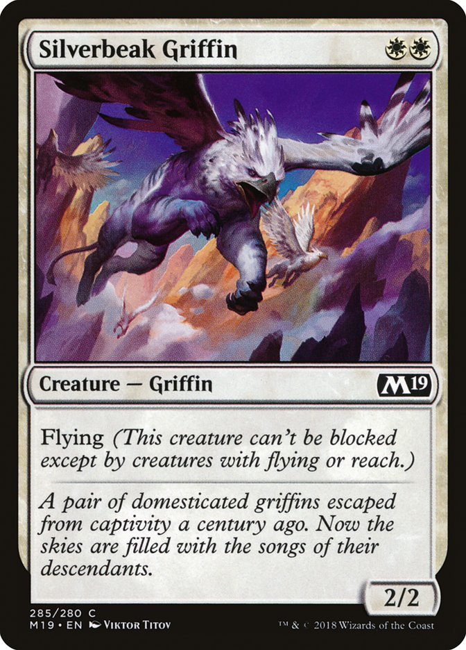 Silverbeak Griffin [Core Set 2019] | The Gaming-Verse