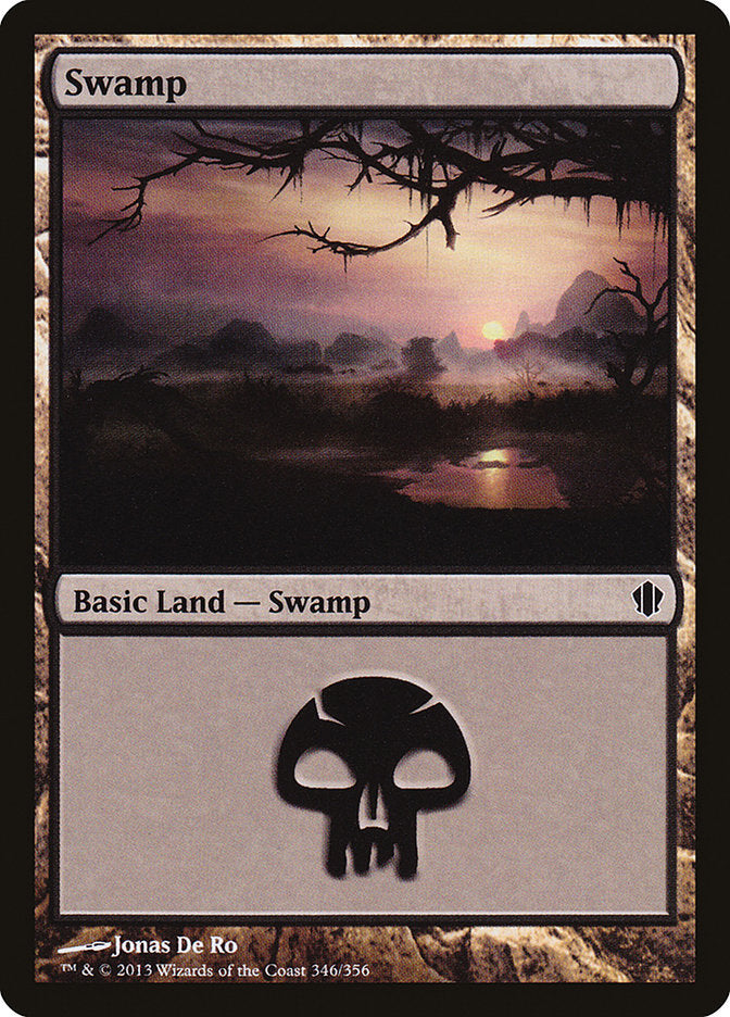 Swamp (#346) [Commander 2013] | The Gaming-Verse