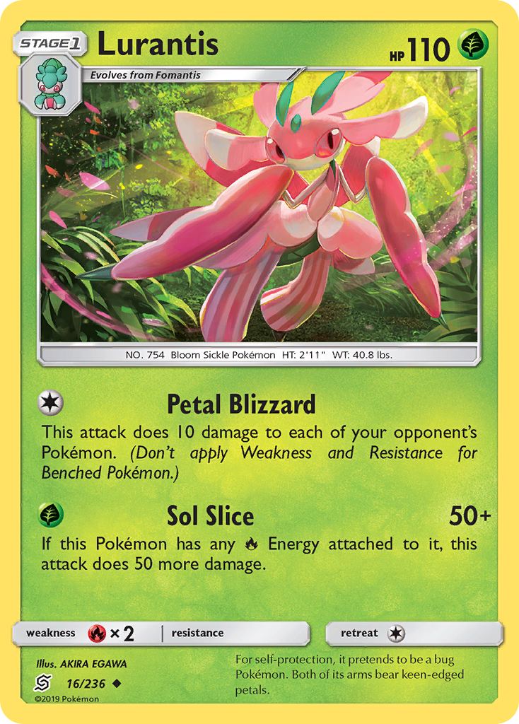 Lurantis (16/236) [Sun & Moon: Unified Minds] | The Gaming-Verse