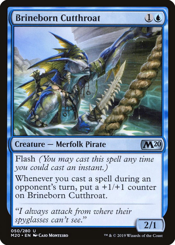 Brineborn Cutthroat [Core Set 2020] | The Gaming-Verse