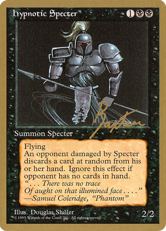 Hypnotic Specter (George Baxter) [Pro Tour Collector Set] | The Gaming-Verse