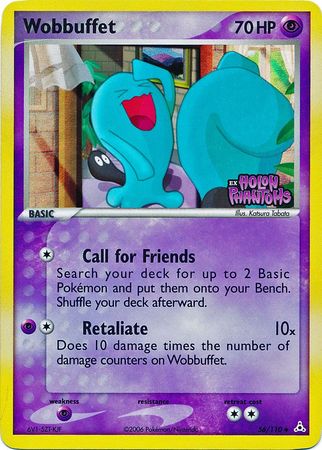 Wobbuffet (56/110) (Stamped) [EX: Holon Phantoms] | The Gaming-Verse