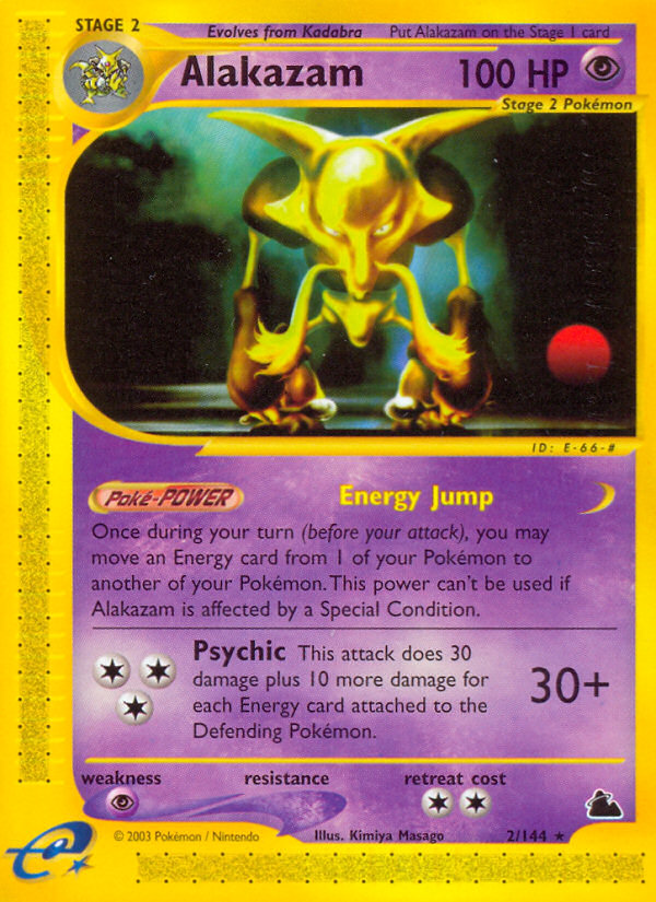 Alakazam (2/144) [Skyridge] | The Gaming-Verse