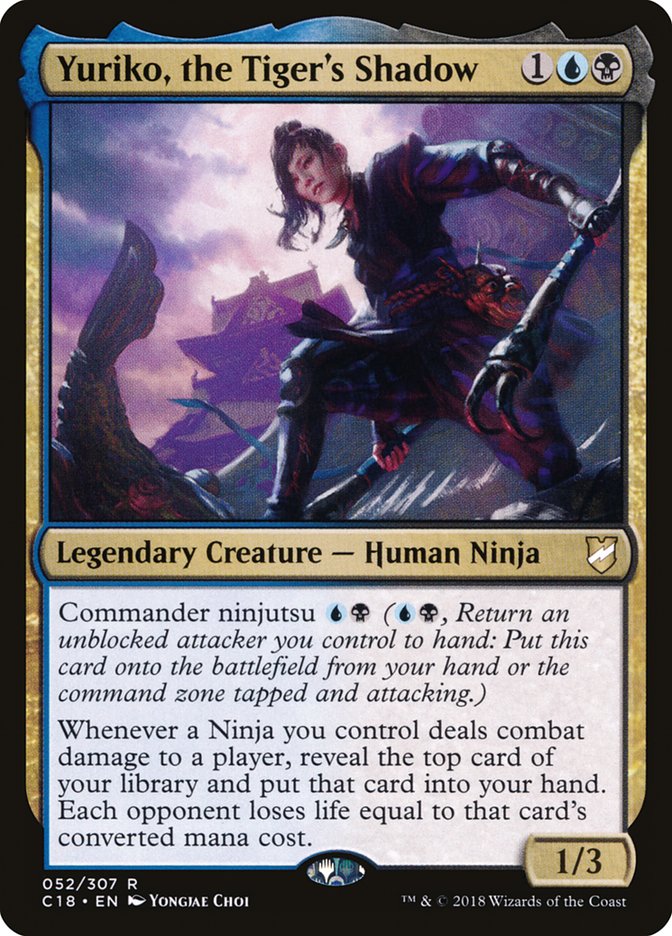 Yuriko, the Tiger's Shadow [Commander 2018] | The Gaming-Verse