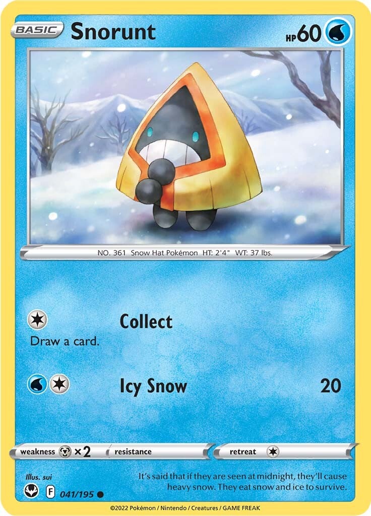 Snorunt (041/195) [Sword & Shield: Silver Tempest] | The Gaming-Verse