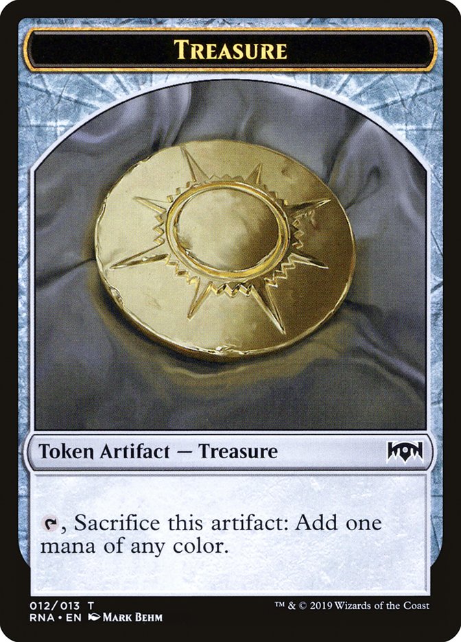 Treasure [Ravnica Allegiance Tokens] | The Gaming-Verse