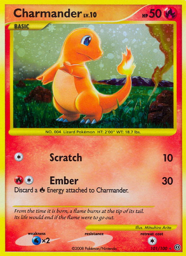 Charmander (101/100) [Diamond & Pearl: Stormfront] | The Gaming-Verse