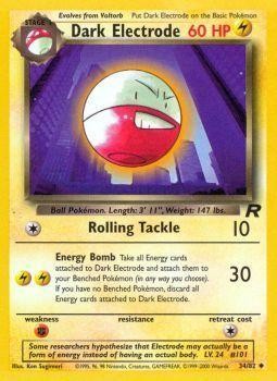 Dark Electrode (34/82) [Team Rocket Unlimited] | The Gaming-Verse